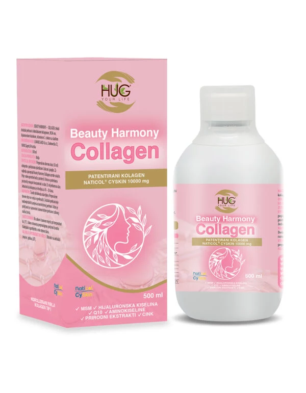 Bočica Beauty Harmony Collagen proizvoda brenda Hug Your Life