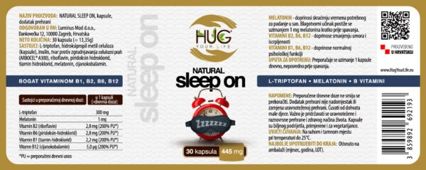 Hug Your Life Natural Sleep On Etiketa