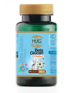 Bočica Hug Your Life proizvoda Beta Glucan & C3 Reduct
